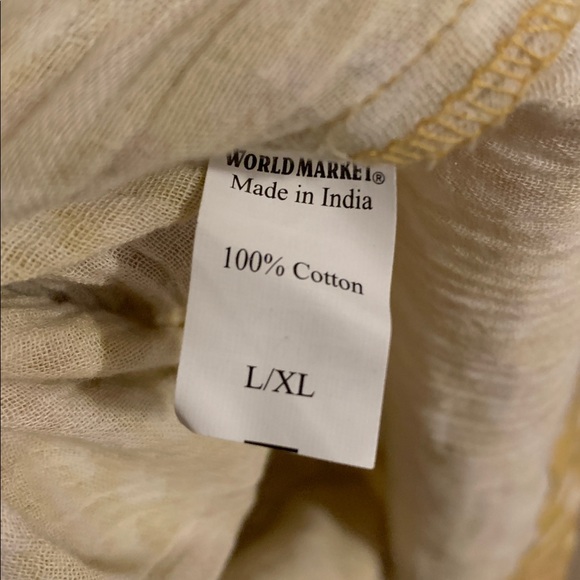 Cost Plus World Market Mustard Jumpsuit - Picture 3 of 8